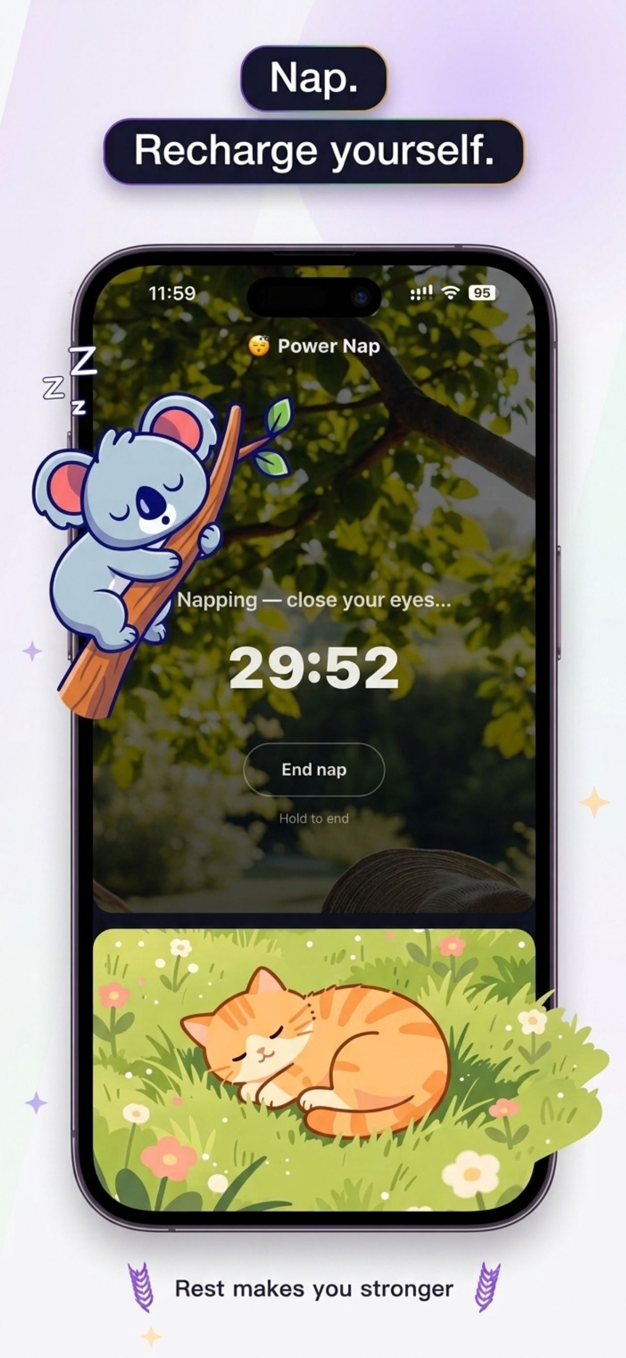 Power nap screenshot